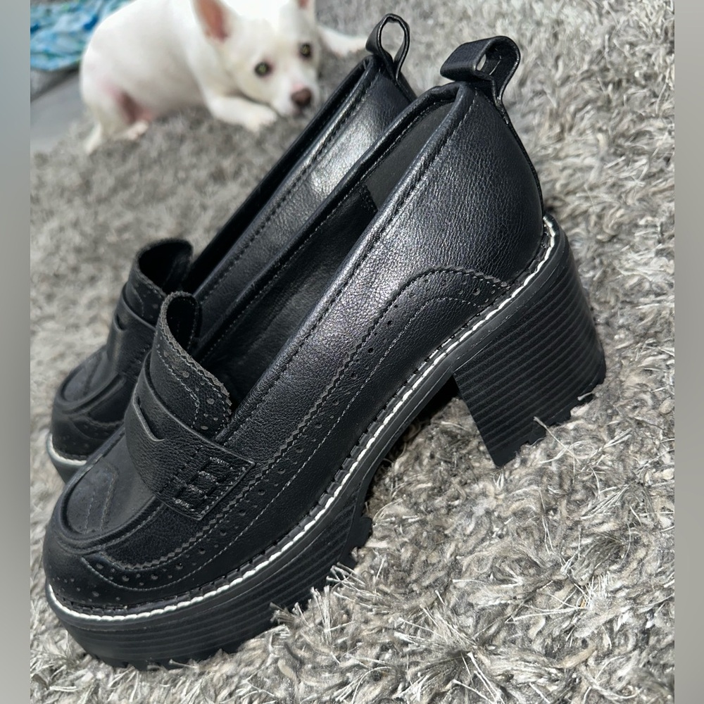 MIA Deena Lug Sole Platform Loafers